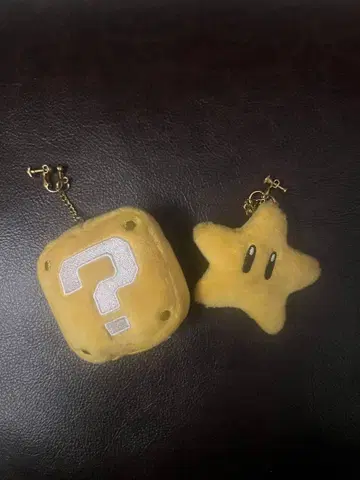 마리오 키링 세트 ? 블록과 스타