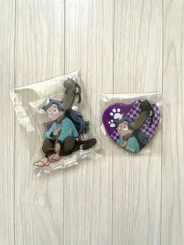 닌타마 란타로 아야베 키하치로 난자타운 아크릴 스탠드 & 캔뱃지