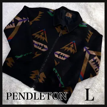 70s 80s USA 펜들턴 네이티브 자켓 블랙 L