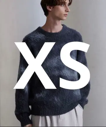 [ CLEL ] 알파카 블렌드 샤기 니트