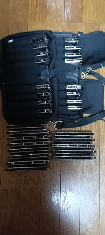 복음 하모니카 29개 세트, 케이스 2개 포함