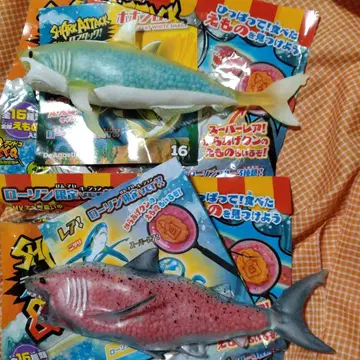 샤크 어택 앤드코 로손 한정판 레어 호호지 로샤메 메가로돈 2종