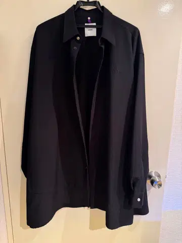 OAMC 긴팔 셔츠 블랙