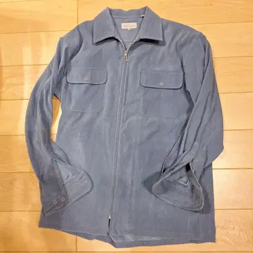 칼 시미노 긴팔 셔츠 M 라이트 블루