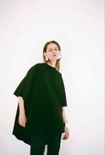 CLANE 서멀 빅 T셔츠 블랙