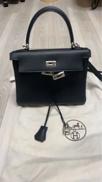 에르메스 블랙 핸드백