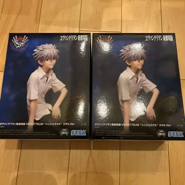 새상품 미개봉 에반게리온 카오루 피규어 2개 세트