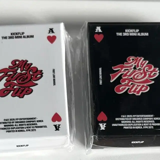 킥플립 미개봉 포카앨범 미니 3집