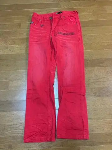 BANANA SEVEN M 사이즈 레드 팬츠