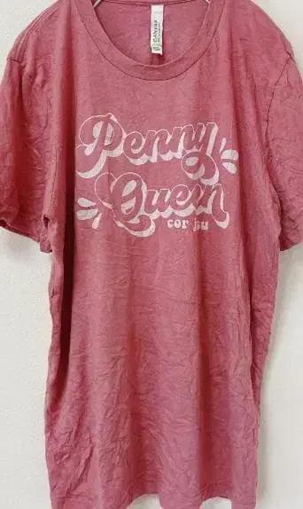 코튼 T셔츠 빨간색