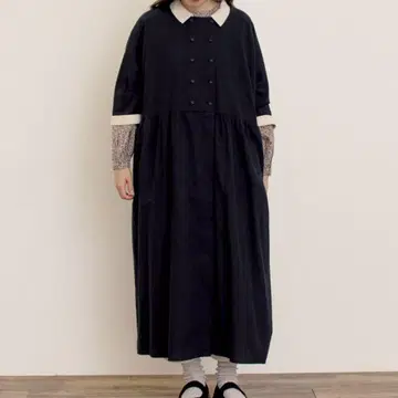 Samansa Mos2 돌먼 슬리브 개더 원피스