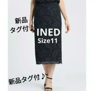 INED 네이비 타이트 스커트 Size 11