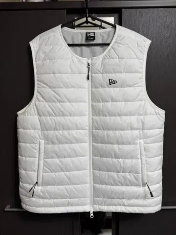 NEW ERA 퀼팅 베스트 XX LARGE 화이트