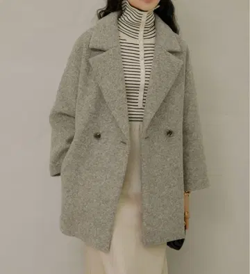 새상품급 어반 리서치 슬라이버 본딩 코트 38