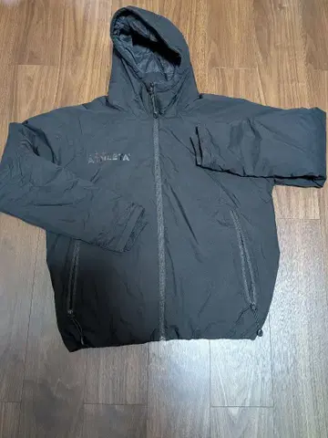 ATHLETA 블랙 패딩 자켓 L