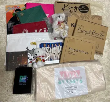 king&prince 킹프리 달력 토트백 타월 봉제 인형