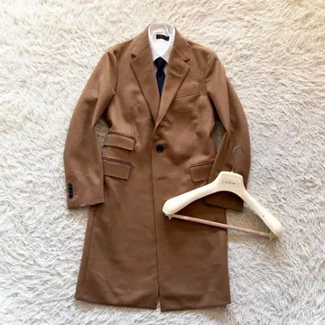 [ 컨디션 최상 ] CARUSO 카멜 울 체스터 코트 사이즈 44