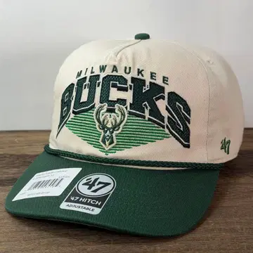 NBA 47 브랜드 밀워키 벅스 캡 모자