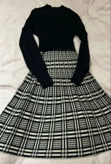 앙데팡당 니트 원피스 38 사이즈