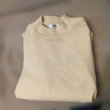 UNIQLO U 니트 스웨터 M 크림색
