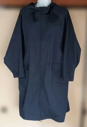 Oscope 후드 부착 자켓 L-LL 네이비