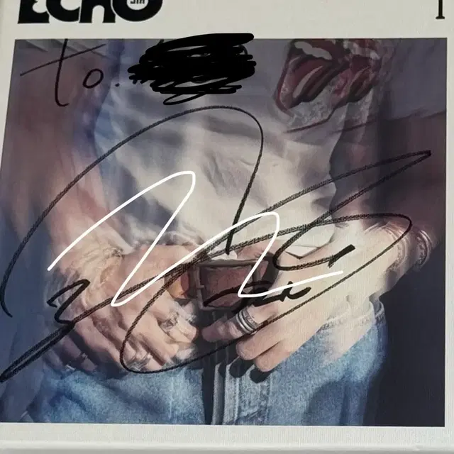 sell) bts 방탄 김석진 진 에코 ECHO 친필 싸인앨범 싸앨 양