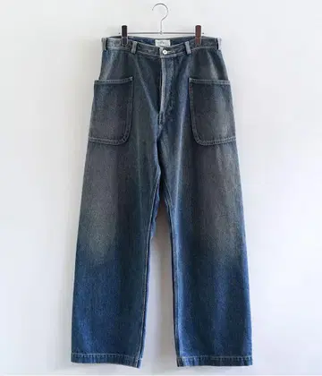 HERILL Nep Denim Utility Pants