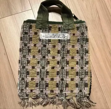 PUEBCO TRUCK SEAT FABRIC SMALL TOTE BAG