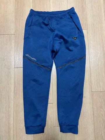 Mizuno Pro 블루 조거 팬츠 O 사이즈