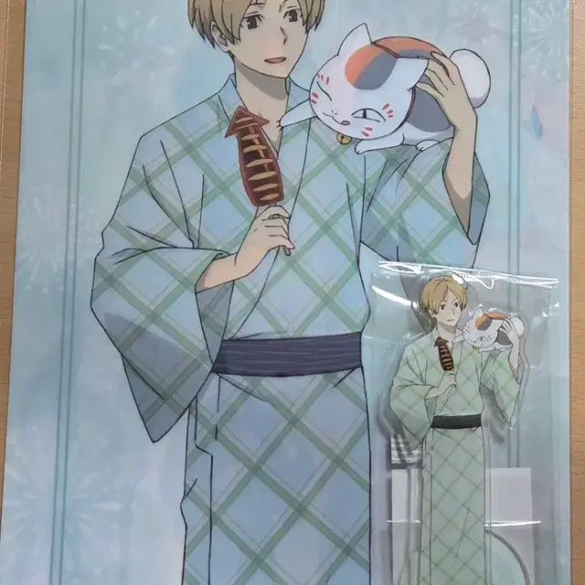 나츠메 우인장 나츠메 타카시 유카타 아크릴 스탠드 클리어 파일