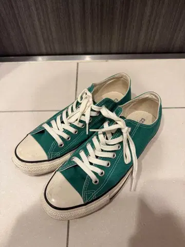 컨버스 CONVERSE 스니커즈 27 그린