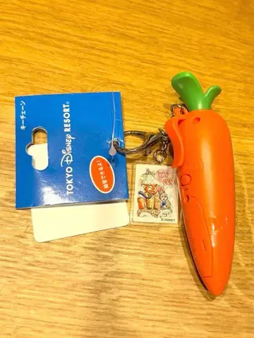 새상품 디즈니 주토피아 키체인 당근 녹음 기능 포함 당근 펜