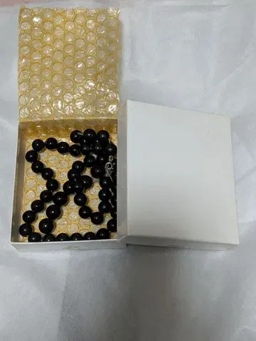 새상품급 FRAPBOIS 염주 목걸이 블랙