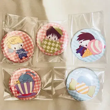 강철의 연금술사 산리오 캔뱃지 그리드 로이 리자