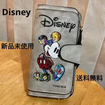 미사용 새상품 Disney 미키마우스 3단 폴더형 장지갑 무료배송