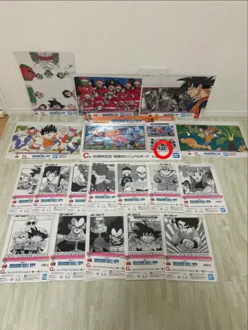 제일복권 드래곤볼 40th~그 첫번째~ H상 클리어 포스터 C상