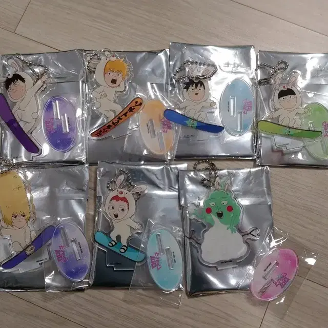 모브사이코 아크릴스탠드 일괄