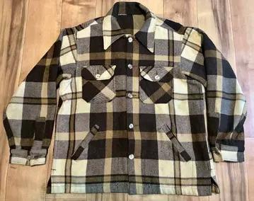 빈티지 체크 CPO 자켓 60s 70s 스토어계 브랜드