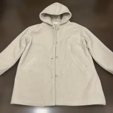 플리스 하프 코트 플리스 자켓