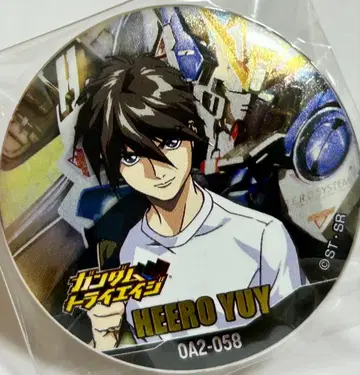 건담 카페 마그넷 배지 트라이 에이지 히이로