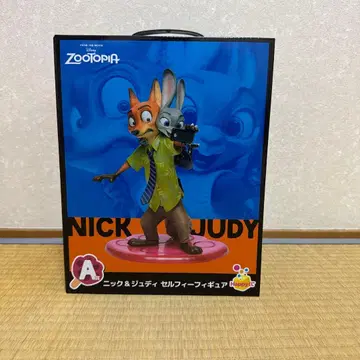 Happy 복권 A상 주토피아 닉 & 주디 셀피 피규어
