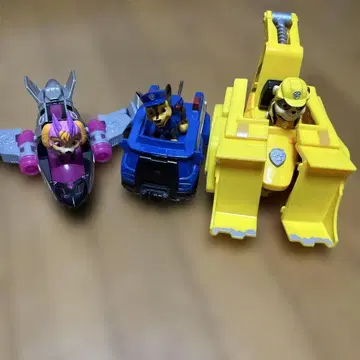 파우 패트롤 탈것 세트 3체