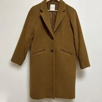 AZUL by moussy 브라운 체스터 코트