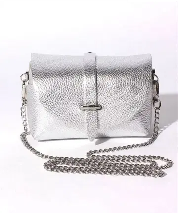 allureville 미니 숄더백 실버