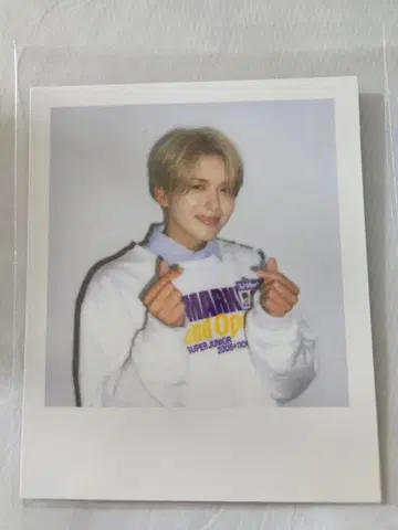 SUPER JUNIOR 려욱 SJ마켓 랜덤 폴라로이드