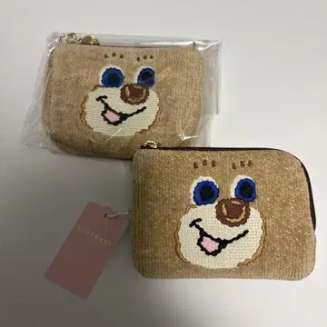 페이 라브라리 도업 테디 파우치 2종류