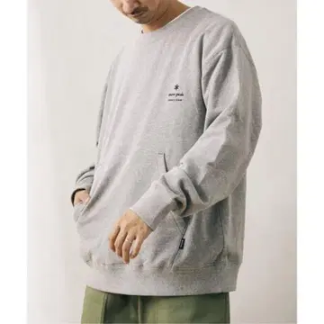 새상품급 [Snow Peak] 별주 HOME CAMP 로고 맨투맨