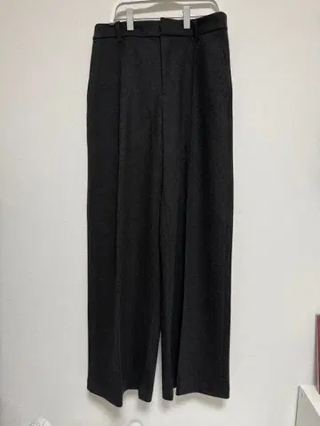 UNIQLO 브러쉬드 저지 와이드 팬츠 M