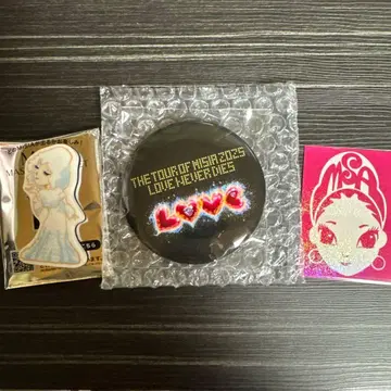 MISIA 캔뱃지 거울 & 마그넷 & 스티커