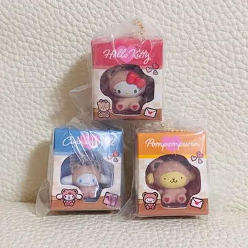 산리오 가챠 미니어처 패키지 컬렉션 키티 시나몬 푸딩